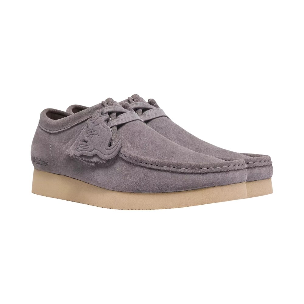 Clarks CLARKS WALLABEE SHOES GREY SUÈDE Clarks CLARKS WALLABEE SHOES GREY SUÈDE