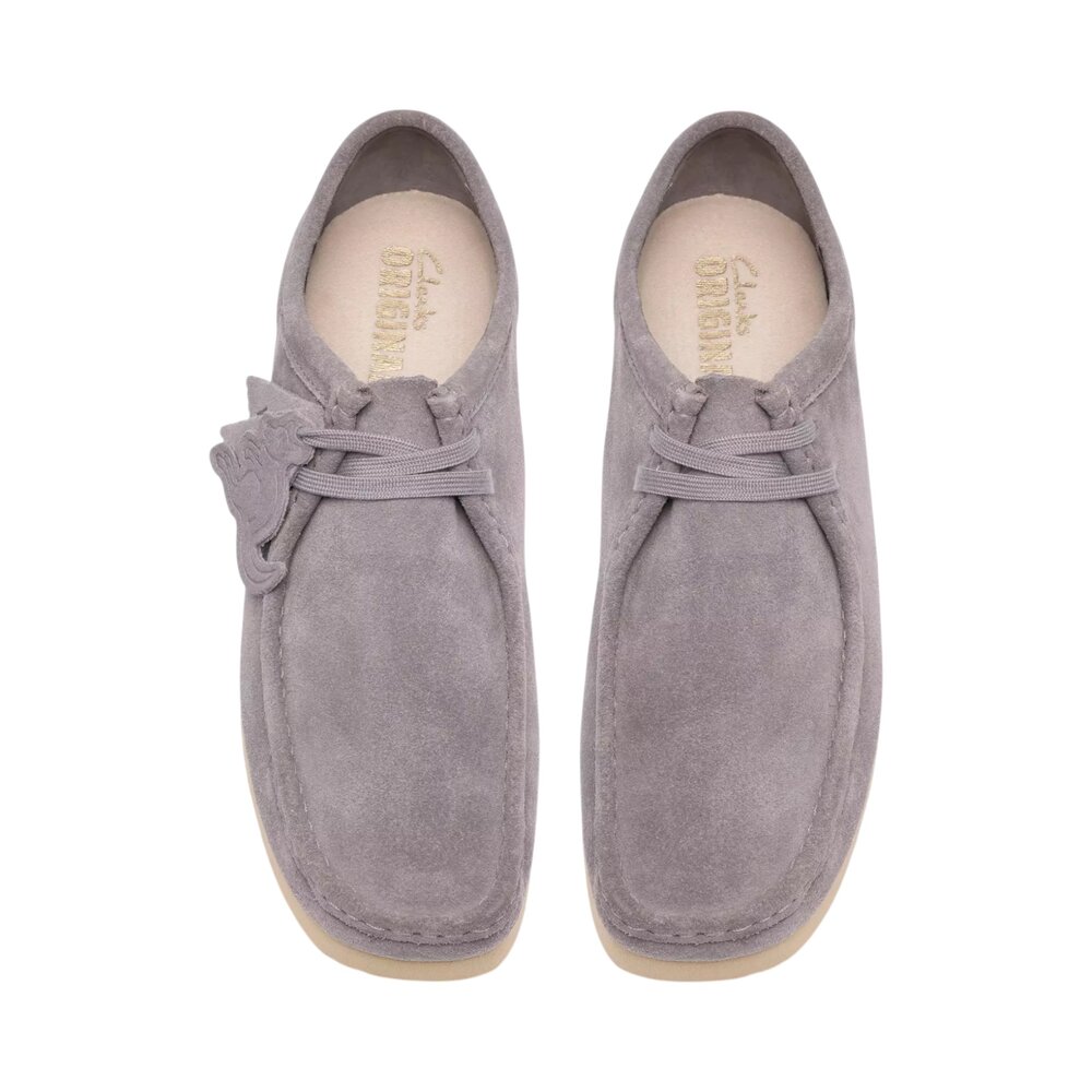 Clarks CLARKS WALLABEE SHOES GREY SUÈDE Clarks CLARKS WALLABEE SHOES GREY SUÈDE
