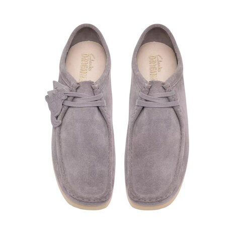 Clarks CLARKS WALLABEE SHOES GREY SUÈDE Clarks CLARKS WALLABEE SHOES GREY SUÈDE