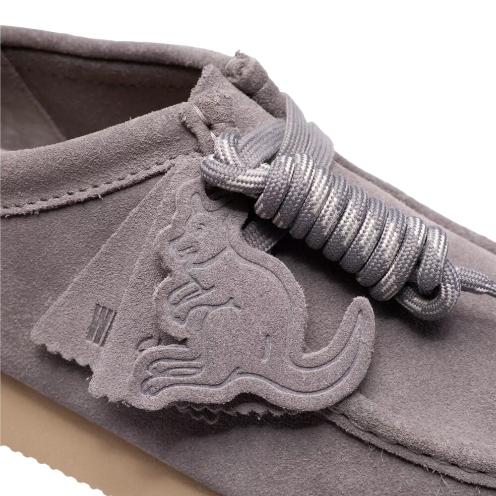 Clarks CLARKS WALLABEE SHOES GREY SUÈDE Clarks CLARKS WALLABEE SHOES GREY SUÈDE