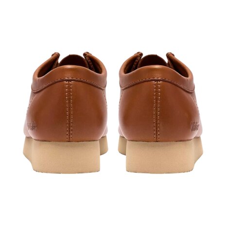 Clarks CLARKS WALLABEE SHOES BROWN LEATHER Clarks CLARKS WALLABEE SHOES BROWN LEATHER