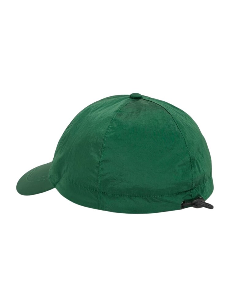 Stone Island STONE ISLAND NYLON METAL BASEBALL CAP MALACHITE GREEN