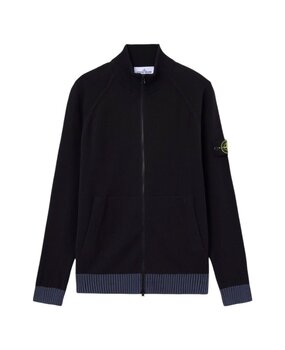 Stone Island STONE ISLAND RAW HAND ORGANIC COTTON VEST NAVY