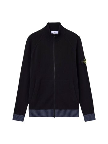 Stone Island STONE ISLAND RAW HAND ORGANIC COTTON VEST NAVY