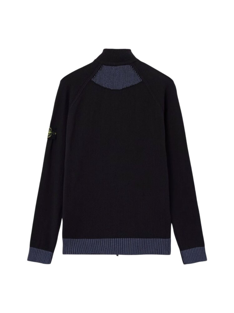 Stone Island STONE ISLAND RAW HAND ORGANIC COTTON VEST NAVY