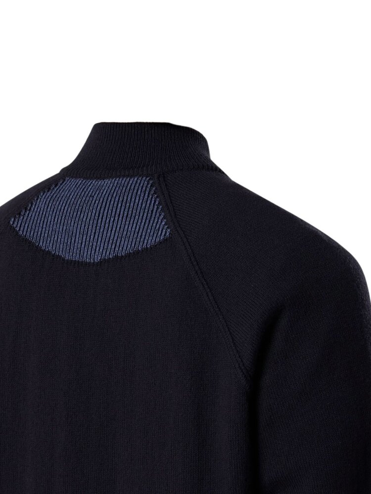 Stone Island STONE ISLAND RAW HAND ORGANIC COTTON VEST NAVY