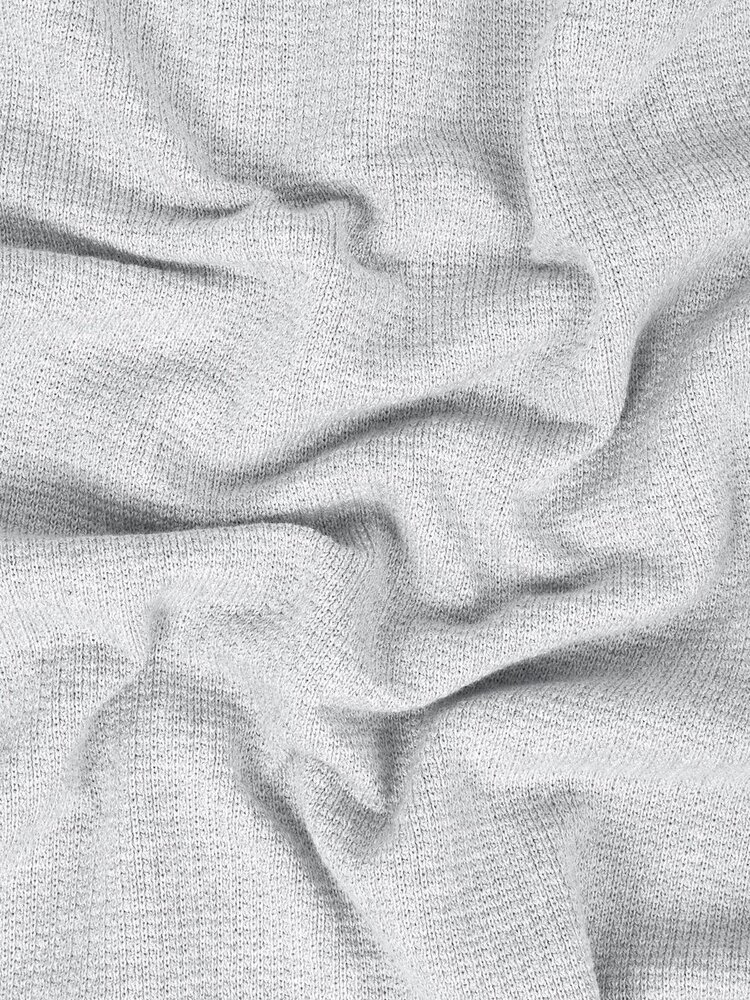 Stone Island STONE ISLAND MICRO STITCH SOFT ORGANIC COTTON PULLOVER PEARL GREY