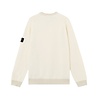 Stone Island STONE ISLAND RAW HAND ORGANIC COTTON PULLOVER IVORY BEIGE