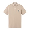 Stone Island STONE ISLAND ORGANIC COTTON PIQUÉ STRETCH POLO DESERT BEIGE