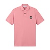 Stone Island STONE ISLAND ORGANIC COTTON PIQUÉ STRETCH POLO OLEANDER PINK