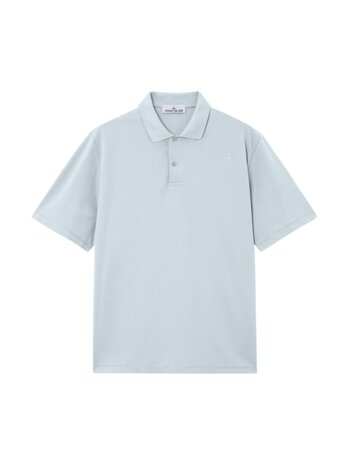 Stone Island STONE ISLAND STELLINA PIQUÉ POLO ASH BLUE