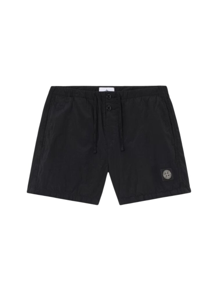 Stone Island STONE ISLAND NYLON METAL SWIMSHORT BLACK