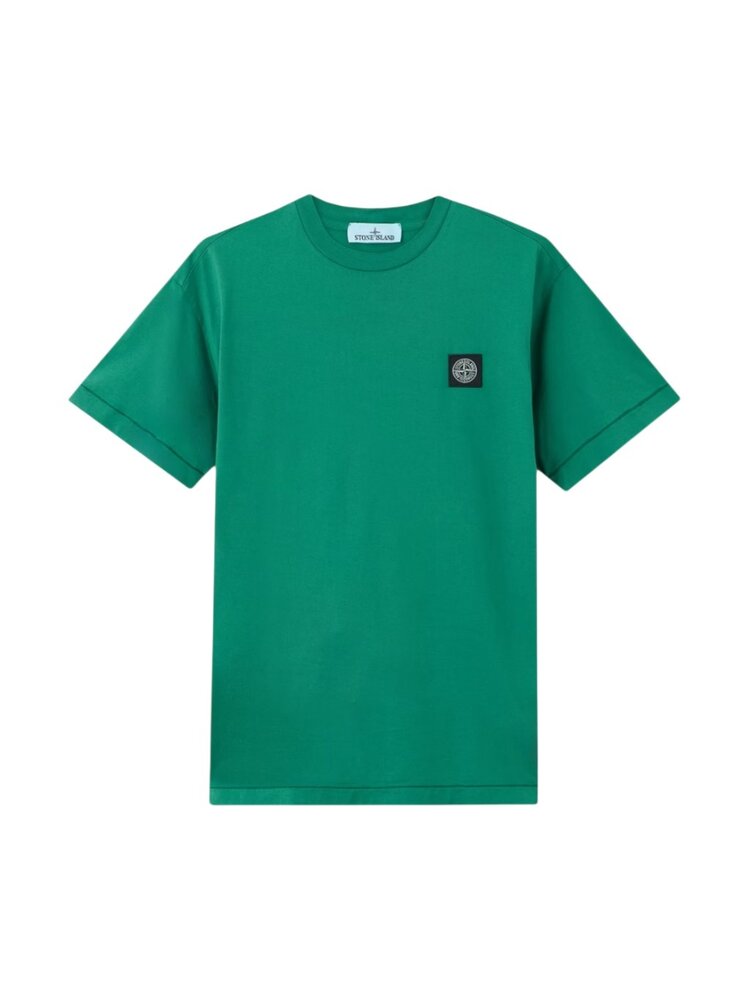 Stone Island STONE ISLAND 60/2 COTTON JERSEY T-SHIRT MALACHITE GREEN
