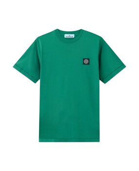 Stone Island STONE ISLAND 60/2 COTTON JERSEY T-SHIRT MALACHITE GREEN