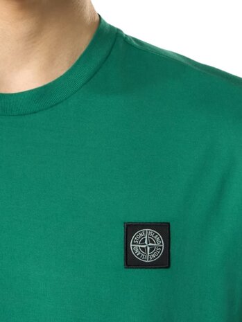 Stone Island STONE ISLAND 60/2 COTTON JERSEY T-SHIRT MALACHITE GREEN