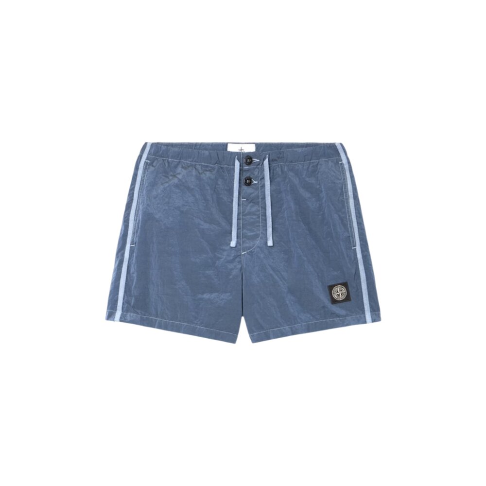 STONE ISLAND NYLON METAL SWIMSHORT DARK BLUE - Vic