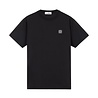 Stone Island STONE ISLAND 'FISSATO' EFFECT T-SHIRT BLACK