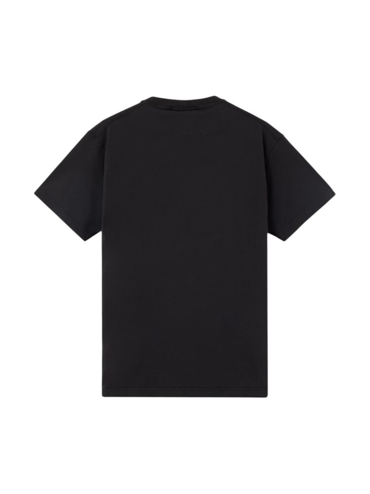 Stone Island STONE ISLAND 'FISSATO' EFFECT T-SHIRT BLACK