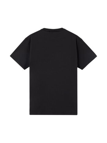 Stone Island STONE ISLAND 'FISSATO' EFFECT T-SHIRT BLACK