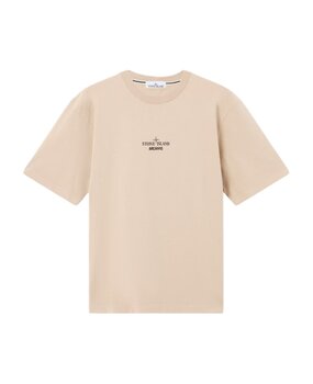 Stone Island STONE ISLAND ORGANIC COTTON JERSEY ARCHIVIO T-SHIRT DESERT