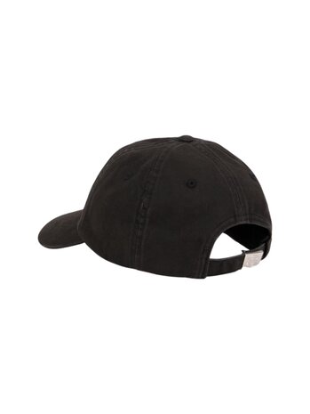 Stone Island STONE ISLAND BRUSHED COTTON GABARDINE CAP BLACK