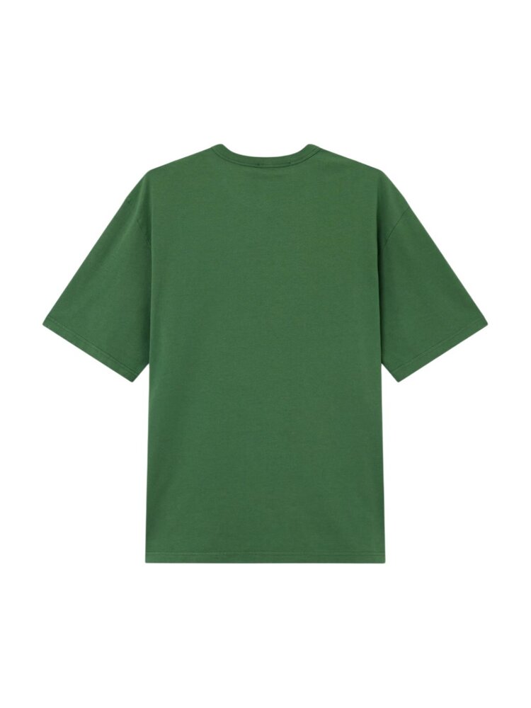 Stone Island STONE ISLAND MARINA COMBED ORGANIC JERSEY T-SHIRT QUARTZ GREEN