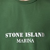 Stone Island STONE ISLAND MARINA COMBED ORGANIC JERSEY T-SHIRT QUARTZ GREEN