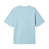 Stone Island STONE ISLAND MARINA COMBED ORGANIC JERSEY T-SHIRT DUST BLUE