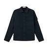Stone Island STONE ISLAND STRETCH ORGANIC TWILL OVERSHIRT NAVY