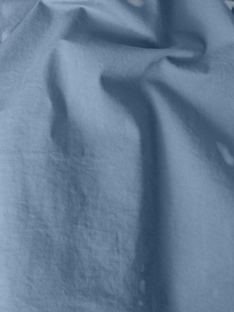 Stone Island STONE ISLAND STRETCH ORGANIC TWILL OVERSHIRT BLUE