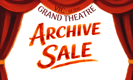 Vic at the GRAND THEATRE | Archive Sale