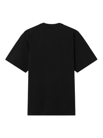 Stone Island STONE ISLAND COMBED ORGANIC COTTON T-SHIRT ZWART