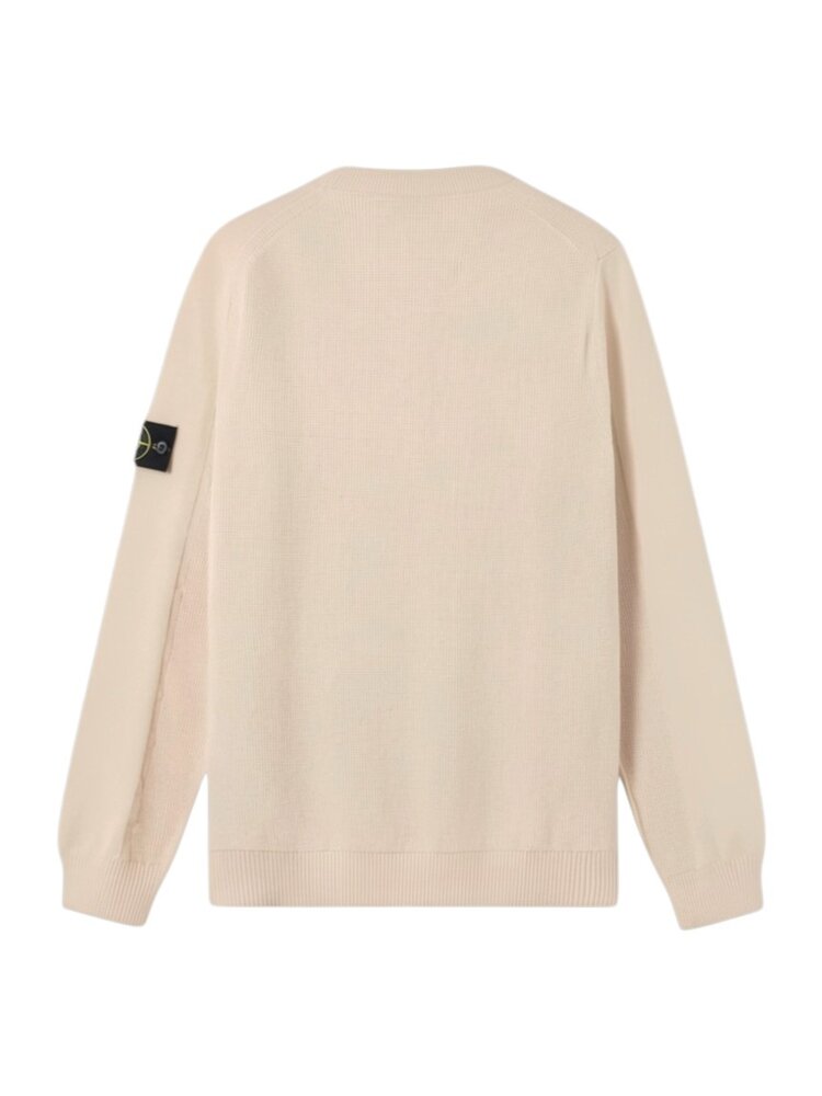 Stone Island STONE ISLAND MICRO STITCH SOFT PULLOVER DESERT BEIGE