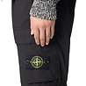 Stone Island STONE ISLAND STRETCH TELA PARACADUTE CARGO PANTS BLACK