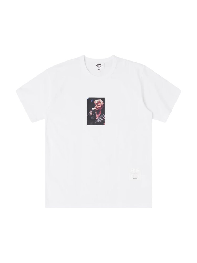 Commes des Garcons Junya Watanabe COMME DES GARÇONS JUNYA WATANABE X BERBERJIN DAVID BOWIE T-SHIRT WHITE