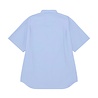 Comme des Garcons Homme COMME DES GARÇONS HOMME MIX PANEL SHORT SLEEVE SHIRT SAX/MIX