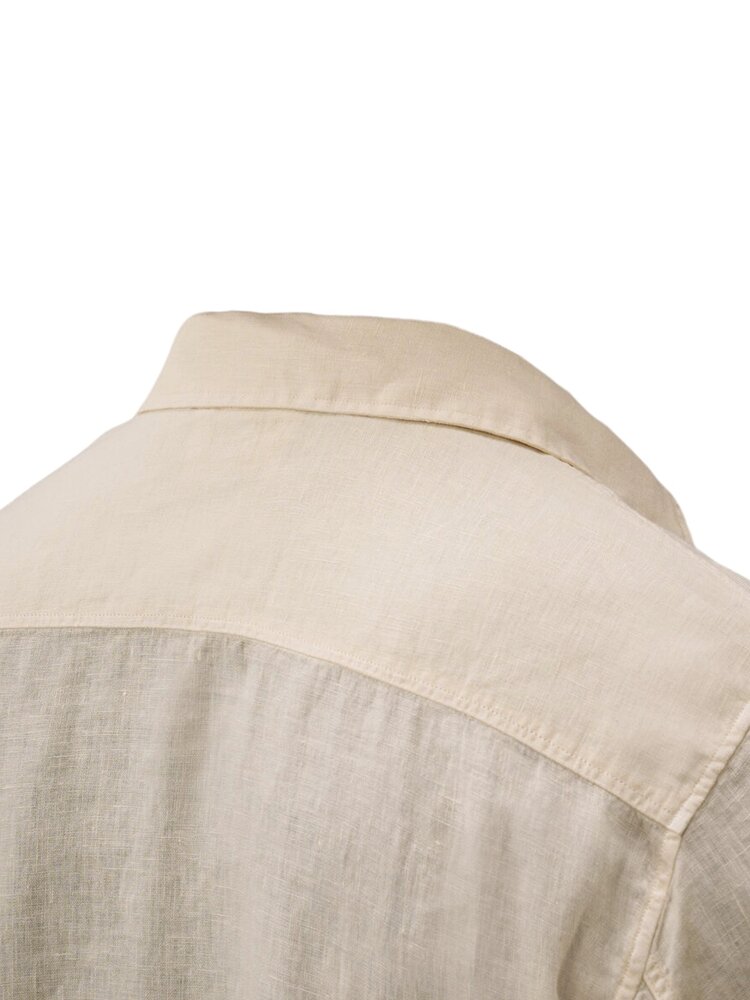 C.P. Company C.P. COMPANY LINEN LONGSLEEVE SHIRT DEW BEIGE