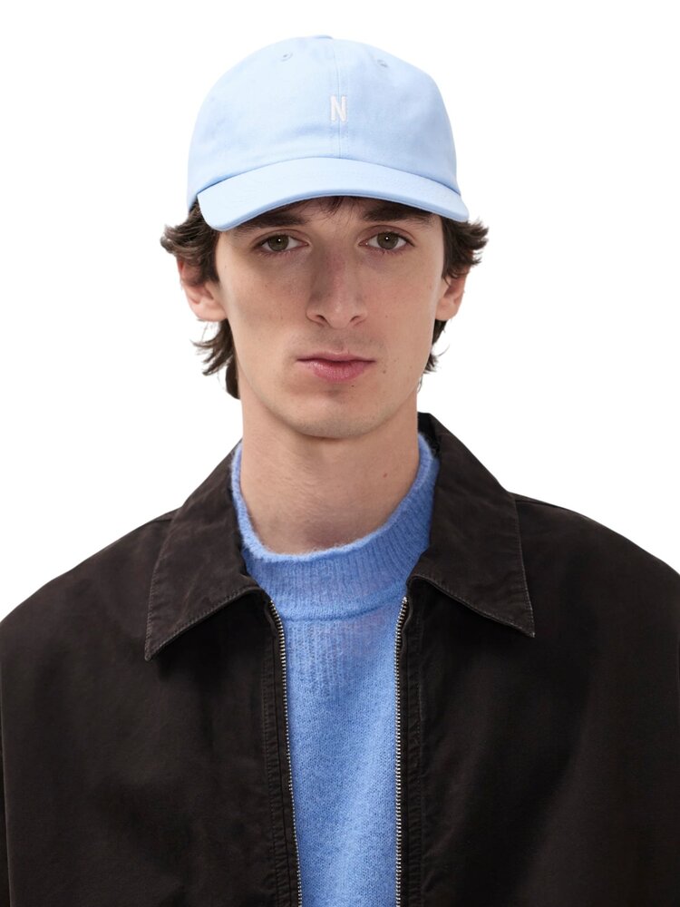 Norse Projects NORSE PROJECTS TWILL SPORTS CAP BEL AIR BLUE Norse Projects NORSE PROJECTS TWILL SPORTS CAP BEL AIR BLUE