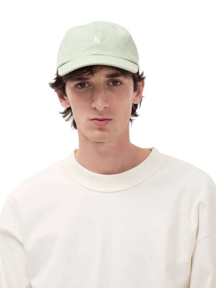 Norse Projects NORSE PROJECTS TWILL SPORTS CAP BASIL GREEN Norse Projects NORSE PROJECTS TWILL SPORTS CAP BASIL GREEN