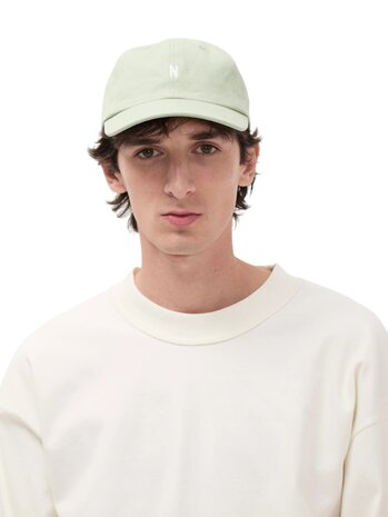 Norse Projects NORSE PROJECTS TWILL SPORTS CAP BASIL GREEN Norse Projects NORSE PROJECTS TWILL SPORTS CAP BASIL GREEN