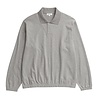 Norse Projects NORSE PROJECTS SYLANE RELAXED LONGSLEEVE POLO GREY MELANGE