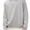 Norse Projects NORSE PROJECTS SYLANE RELAXED LONGSLEEVE POLO GREY MELANGE