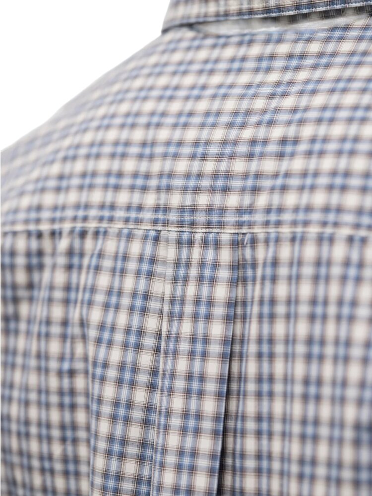 Norse Projects NORSE PROJECTS FALSTER FINE OVERSIZED CHECK SHIRT CERULEAN