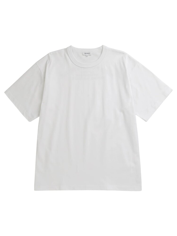 Norse Projects NORSE PROJECTS SNEKKERSTEN HEAVY COTTON T-SHIRT WHITE Norse Projects NORSE PROJECTS SNEKKERSTEN HEAVY COTTON T-SHIRT WHITE