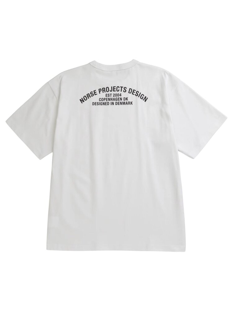 Norse Projects NORSE PROJECTS SNEKKERSTEN HEAVY COTTON T-SHIRT WHITE Norse Projects NORSE PROJECTS SNEKKERSTEN HEAVY COTTON T-SHIRT WHITE