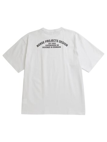 Norse Projects NORSE PROJECTS SNEKKERSTEN HEAVY COTTON T-SHIRT WHITE Norse Projects NORSE PROJECTS SNEKKERSTEN HEAVY COTTON T-SHIRT WHITE