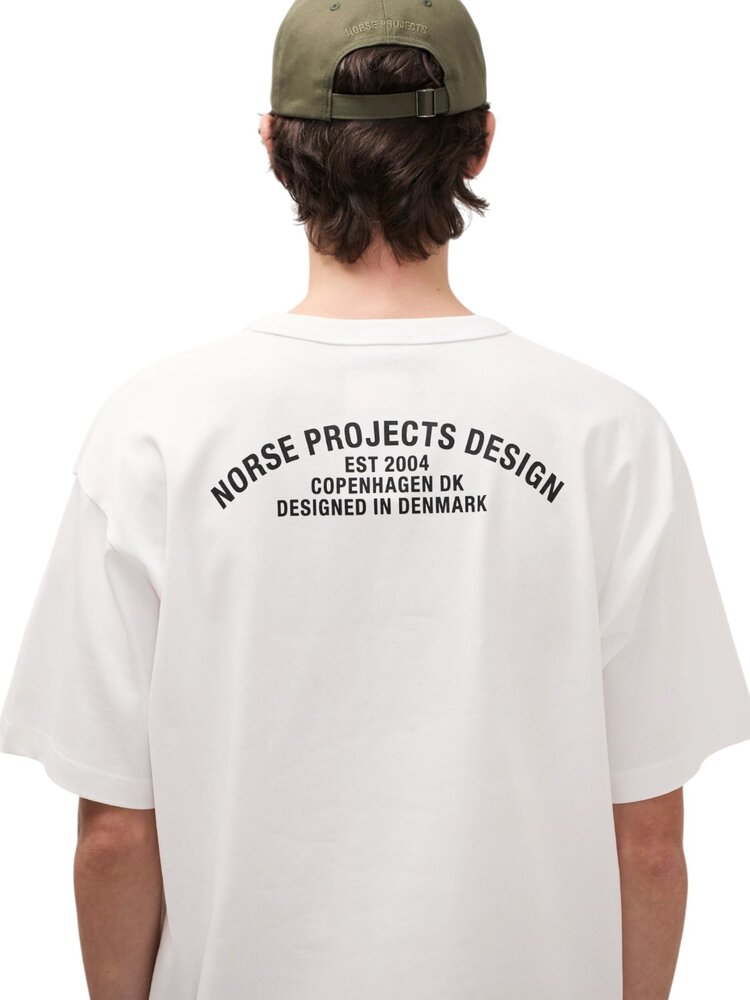 Norse Projects NORSE PROJECTS SNEKKERSTEN HEAVY COTTON T-SHIRT WHITE Norse Projects NORSE PROJECTS SNEKKERSTEN HEAVY COTTON T-SHIRT WHITE