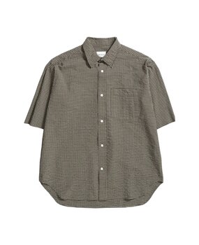 Norse Projects NORSE PROJECTS ESPEVIK SHIRT SHORT SLEEVE TAUPE CHECK