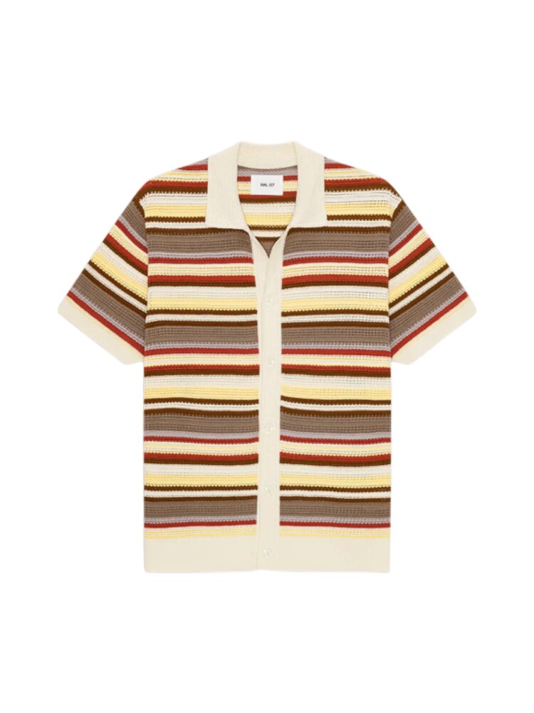 NN07 NN.07 LARS CARDIGAN IVORY NN07 NN.07 LARS CARDIGAN IVORY