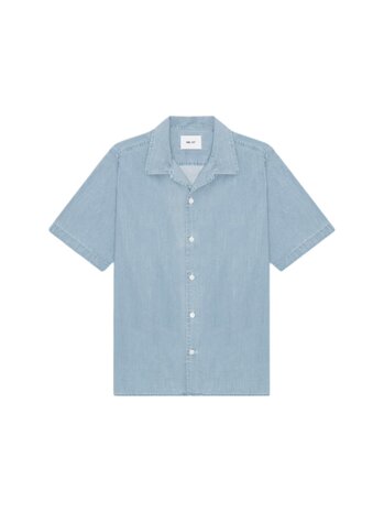 NN07 NN.07 JULIO SHIRT BLEACH INDIGO NN07 NN.07 JULIO SHIRT BLEACH INDIGO